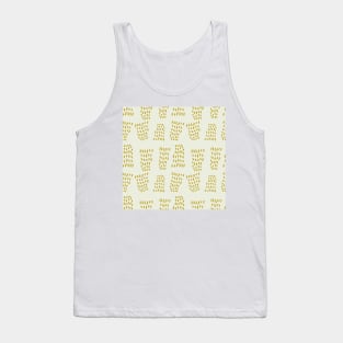 Modern Abstract Shape Patterns IX Tank Top